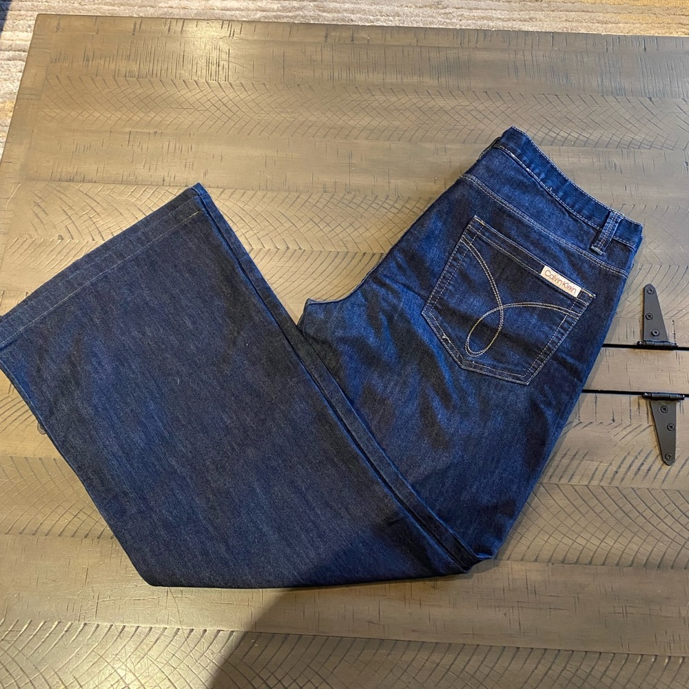 Calvin Klein Jeans Wide Leg size 14 Capri